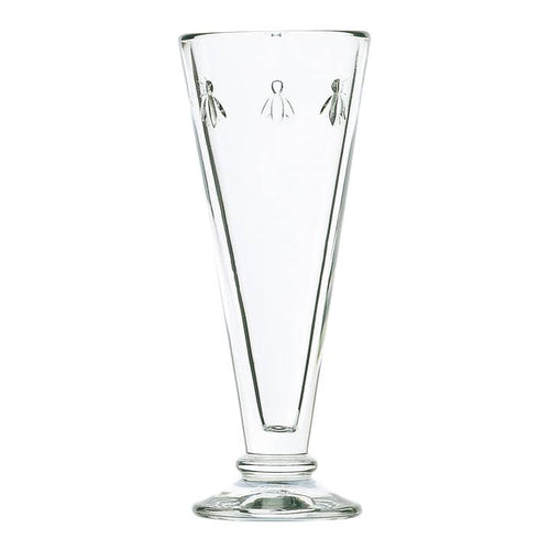 La Rochère set of six French-made Bee champagne flutes